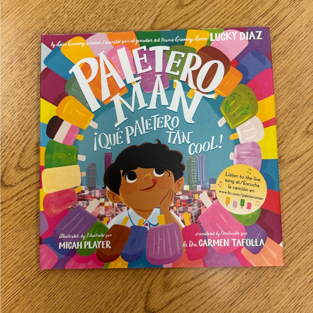 Paletero Man Bilingual Children's Book